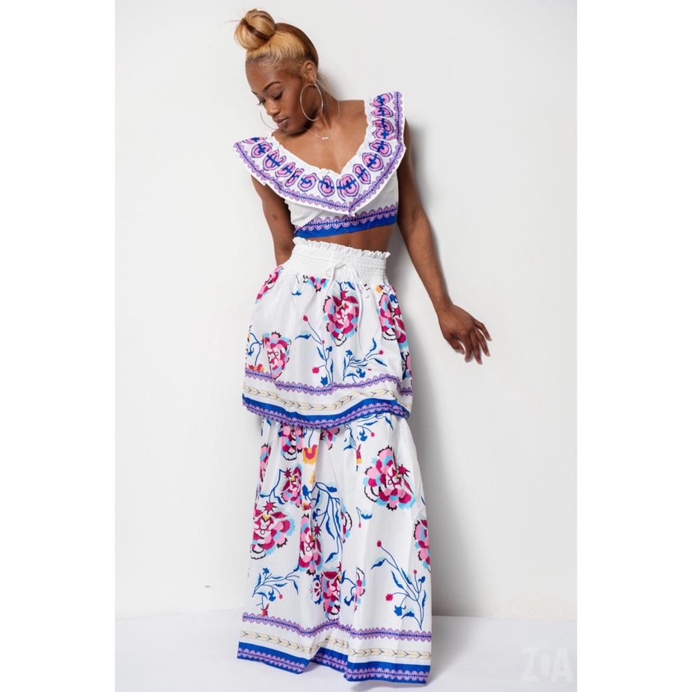 2pc Floral Set